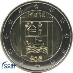 2 Euro Gedenkmünze Malta 2018 - Kulturelles Erbe