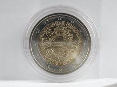 2 Euro Gedenkmünze Deutschland 2012 - 10 Jahre Euro Bargeld - J Hamburg