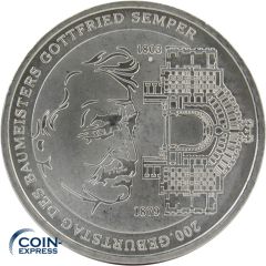 10 Euro Gedenkmünze Deutschland 2003 - Gottfried Semper