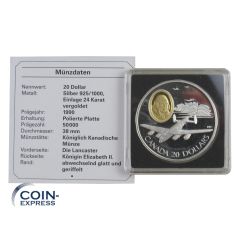 20 Dollar Gedenkmünze Kanada 1990 - Lancaster 20 Dollar Gedenkmünze Kanada 1990 - Lancaster