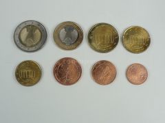 Euro Kursmünzensatz Deutschland 2002 J - Hamburg