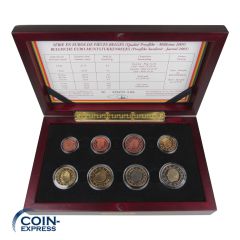 Euro Kursmünzensatz Belgien 2005 Prooflike PP