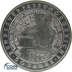 10 DM Gedenkmünze Deutschland 2001 G Bundesverfassungsgericht