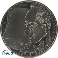 10 Euro Gedenkmünze Deutschland 2012 - Gerhart Hauptmann
