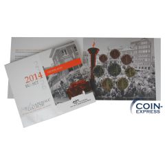 Euro Kursmünzensatz Niederlande 2014 BU Tag der Befreiung Euro Kursmünzensatz Niederlande 2014 BU Tag der Befreiung