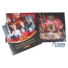 Euro Kursmünzensatz Belgien 2014 FDC