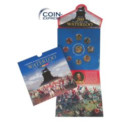 Euro Kursmünzensatz Belgien 2015 FDC