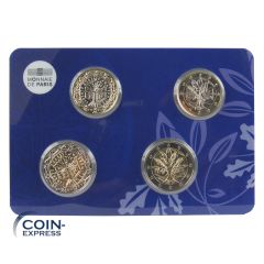 Euro Coincard Frankreich mit 1 + 2 Euro 2021 und 2022 altes und neues Motiv Euro Coincard Frankreich mit 1 + 2 Euro 2021 und 2022 altes und neues Motiv