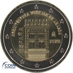 2 Euro Gedenkmünze Spanien 2020 - Mudejar Architektur in Aragon 2 Euro Gedenkmünze Spanien 2020 - Mudejar Architektur in Aragon