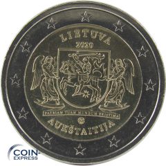 2 Euro Gedenkmünze Litauen 2020 - Region Aukstaitija / Oberlitauen 2 Euro Gedenkmünze Litauen 2020 - Region Aukstaitija / Oberlitauen