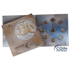 Euro Kursmünzensatz Litauen 2015 PP Euro Kursmünzensatz Litauen 2015 PP