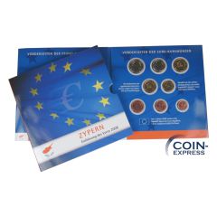 Euro Kursmünzensatz Zypern 2008 - Einführung des Euros Euro Kursmünzensatz Zypern 2008 - Einführung des Euros