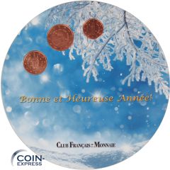 1+2+5 Cent San Marino 2006 Bonne et Heureuse Annee!