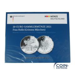 20 Euro Deutschland 2021 Frau Holle - Spiegelglanz