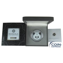 5 Dollar Gedenkmünze Niue 2021 Mandala Panda 5 Dollar Gedenkmünze Niue 2021 Mandala Panda