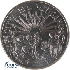 100 Lire Gedenkmünze Vatikan 1999 Johannes Paul II