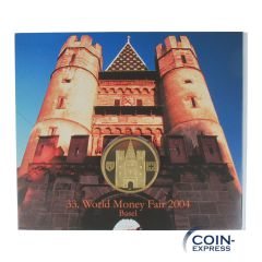 Euro Kursmünzensatz Deutschland 2004 33. World Money Fair 2004