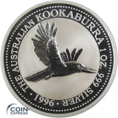 1 Dollar Gedenkmünze Australien 1996 Kookaburra; 1 OZ Silber