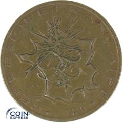 10 Francs Frankreich 1980 Mathieu