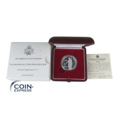 5 Euro Gedenkmünze San Marino 2010 PP Expo Shanghai