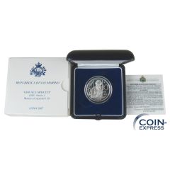 10 Euro Gedenkmünze San Marino 2007 PP Giouse Carducci