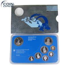 Franken Kursmünzensatz Schweiz 2007 PP - Steinbock Franken Kursmünzensatz Schweiz 2007 PP - Steinbock