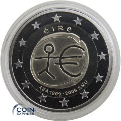 2 Euro Gedenkmünze Irland 2009 PP Europäische Währungsunion