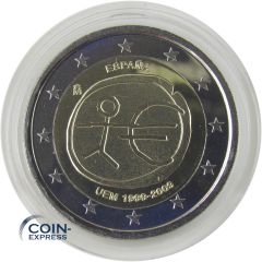 2 Euro Gedenkmünze Spanien 2009 PP - Europäische Währungsunion