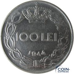 100 Lei Münze Rumänien 1944 Mihai I 100 Lei Münze Rumänien 1944 Mihai I