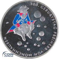 20 Euro Gedenkmünze Deutschland 2020 - Freiherr von Münchhausen