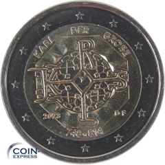 2 Euro Gedenkmünze Deutschland 2023 Karl der Große - F 2 Euro Gedenkmünze Deutschland 2023 Karl der Große - F