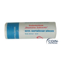 Münzrolle 40x 5 DM Gedenkmünze Deutschland 1984 D Deutscher Zollverein