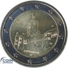 2 Euro Gedenkmünze Deutschland 2022 Thüringen - D 2 Euro Gedenkmünze Deutschland 2022 Thüringen - D