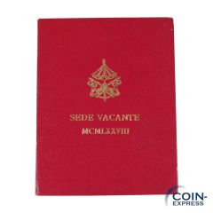 500 Lire Gedenkmünze Vatikan 1978 Sede Vacante MCMLXXVIII