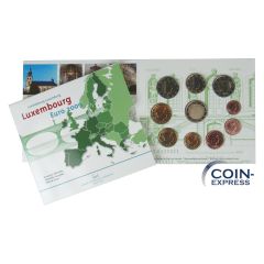 Euro Kursmünzensatz Luxemburg 2009 BU