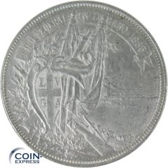 5 Franken Schweiz 1883 Eidgenössisches Freischießen Lugano 5 Franken Schweiz 1883 Eidgenössisches Freischießen Lugano