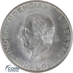 5 Pesos Gedenkmünze Mexiko 1955 Hidalgo 5 Pesos Gedenkmünze Mexiko 1955 Hidalgo