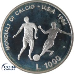 1000 Lire San Marino 1994 Fußball Weltmeisterschaft