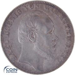 1 Siegestaler Württemberg 1871 Karl