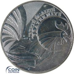 10 Euro Gedenkmünze Frankreich 2015 - Hahn