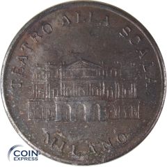 Medaille Italien Giuseppe Verdi - Teatro alla Scala Milano Medaille Italien Giuseppe Verdi - Teatro alla Scala Milano