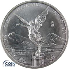 1 Libertad Mexiko 1997 - Siegesgöttin - 1 OZ Silber 1 Libertad Mexiko 1997 - Siegesgöttin - 1 OZ Silber