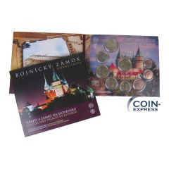 Euro Kursmünzensatz Slowakei 2021 Schloss Bojnice