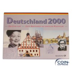 DM KMS Kursmünzensatz Deutschland 2000 A Deutsche Post