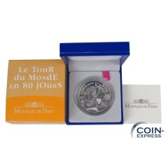 1,50 Euro Gedenkmünze Frankreich 2005 - In 80 Tagen um die Welt