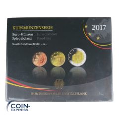 Euro Kursmünzensatz Deutschland 2017 PP A