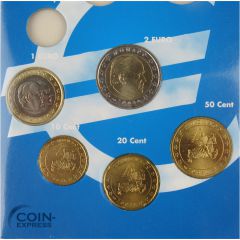 Euro Kursmünzensatz Monaco 2003 10 Cent - 20 Cent - 50 Cent - 1 Euro - 2 Euro
