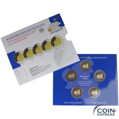 2 Euro Gedenkmünzenset Deutschland 2017 PP - Porta Nigra Trier