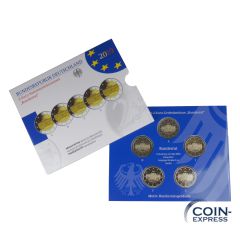 2 Euro Gedenkmünzenset Deutschland 2019 PP - Bundesrat