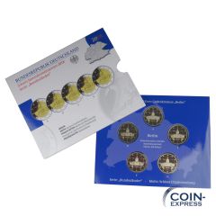 2 Euro Gedenkmünzenset Deutschland 2018 PP - Schloss Charlottenburg